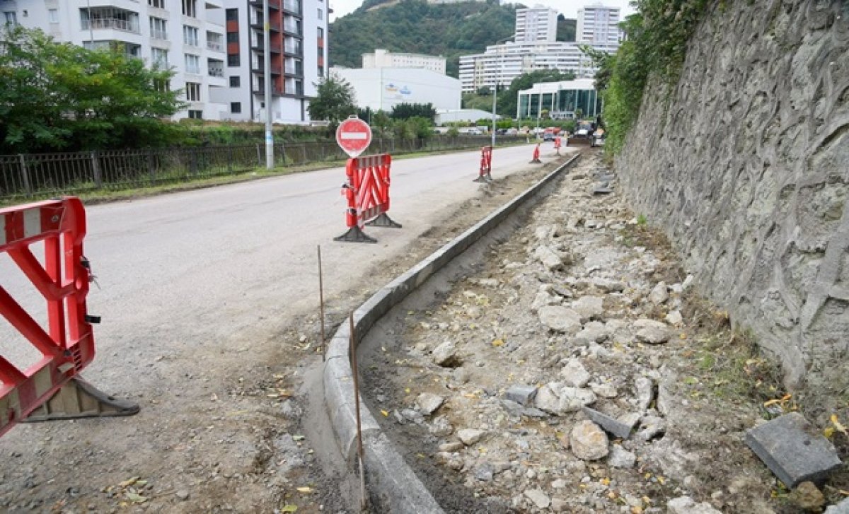 Giresun Belediyesi'nden Kaldırım ve Çevre Düzenleme Çalışması