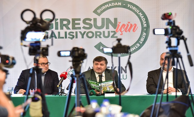 BAŞKAN ŞENLİKOĞLU “GİRESUN İÇİN GECE GÜNDÜZ ÇALIŞIYORUZ”