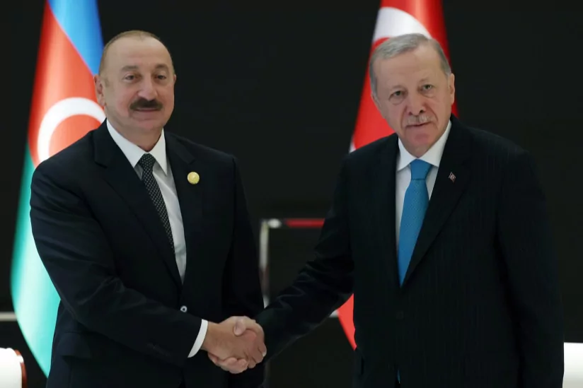 Erdoğan, Azerbaycan Cumhurbaşkanı Aliyev ile Görüştü