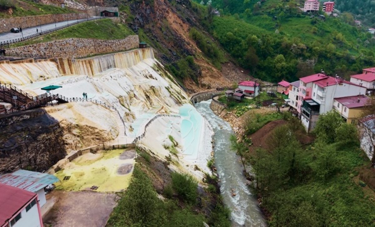 Göksu Travertenleri ''Beyazdan Maviye Yolculuk''